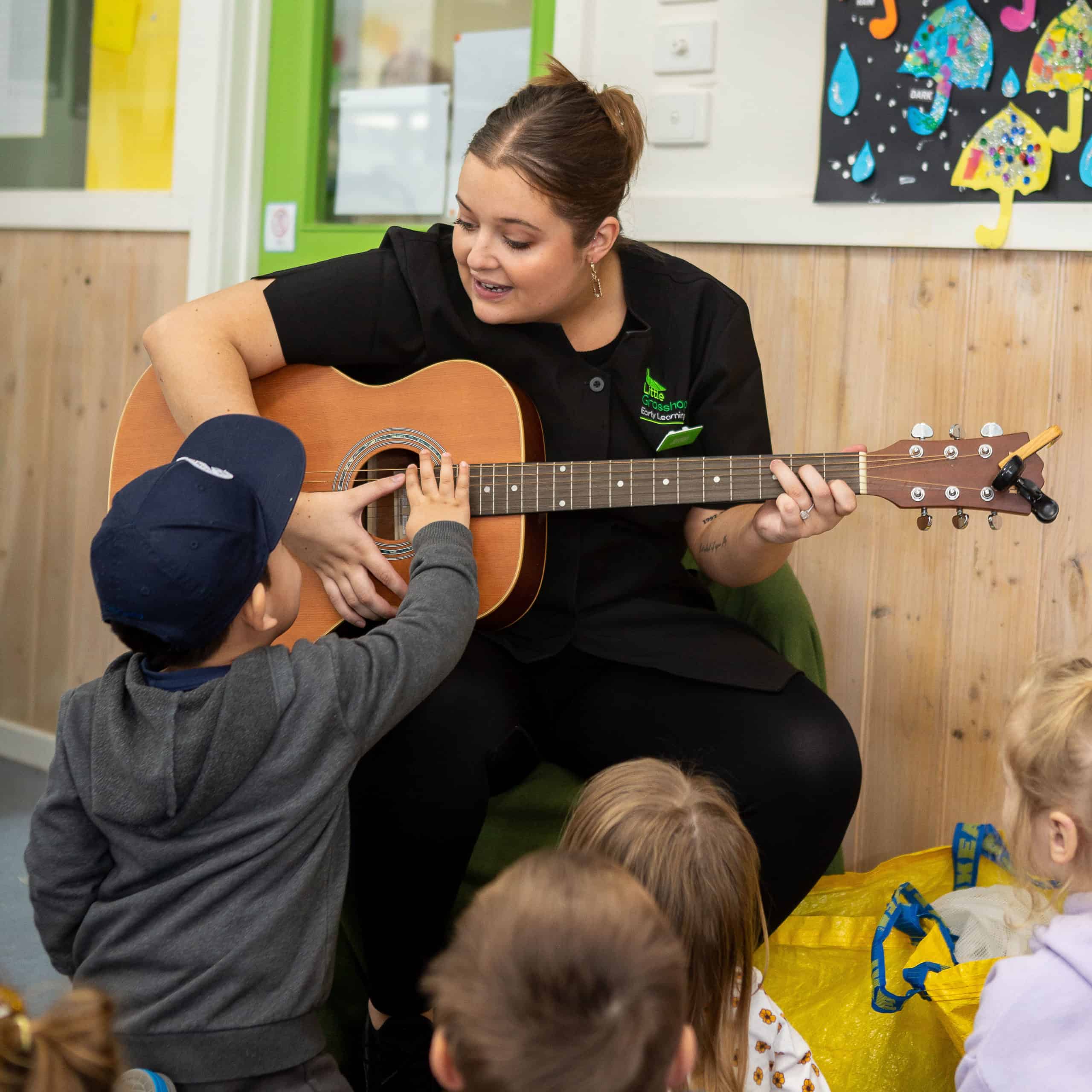 Liz Hubbert talented educators introduce our children to music