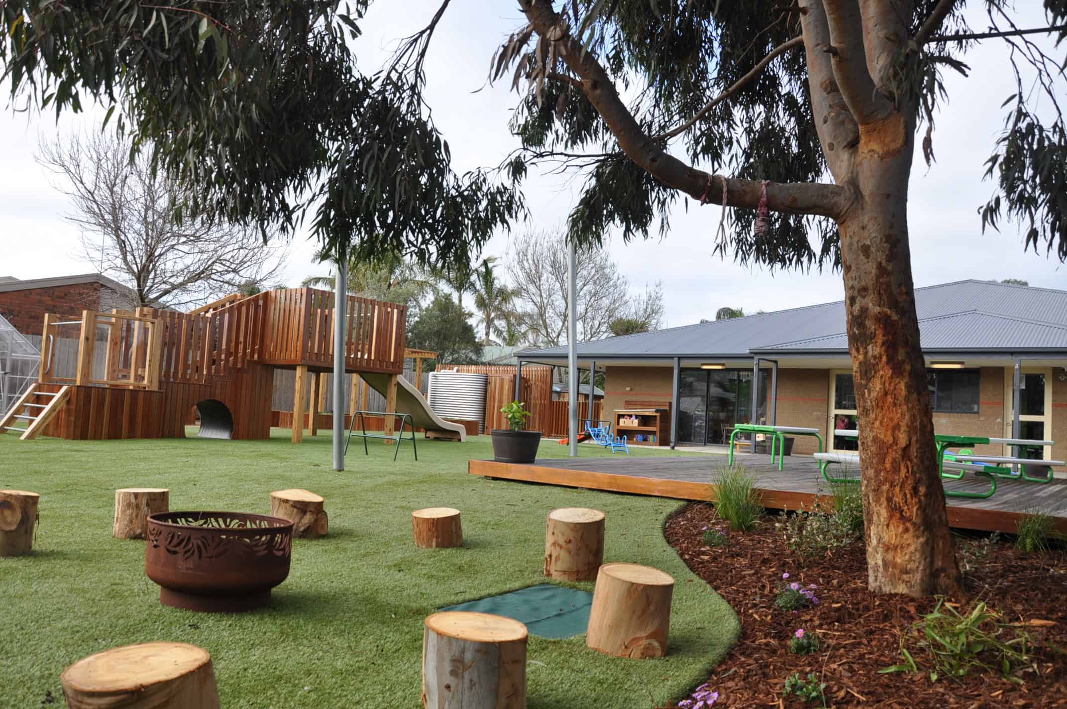 Somerville new yard Childcare Mt Eliza